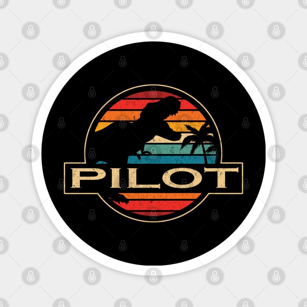 Pilot Dinosaur Magnet by SusanFields